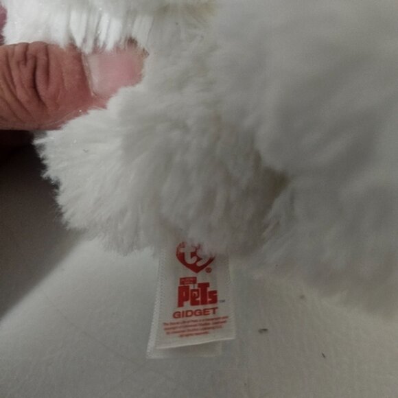 TY Beanie Baby 6 GIDGET Pomeranian Dog (Secret Life of Pets) Plush Toy - Picture 7 of 7